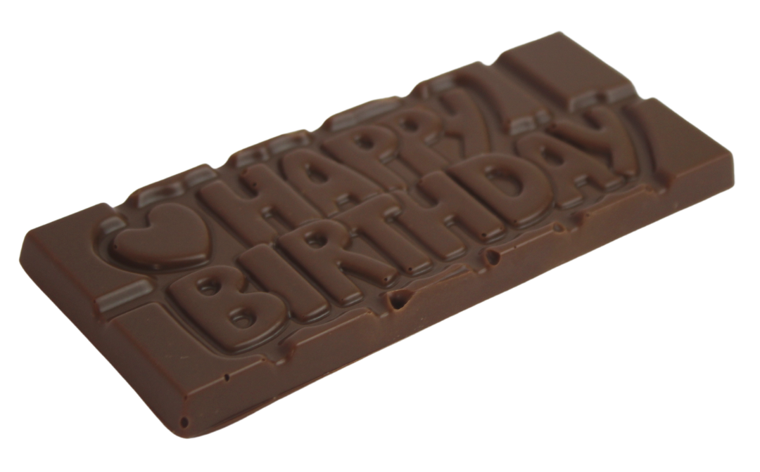 luxe chocolade letter gefeliciteerd happy birthday verjaardag
